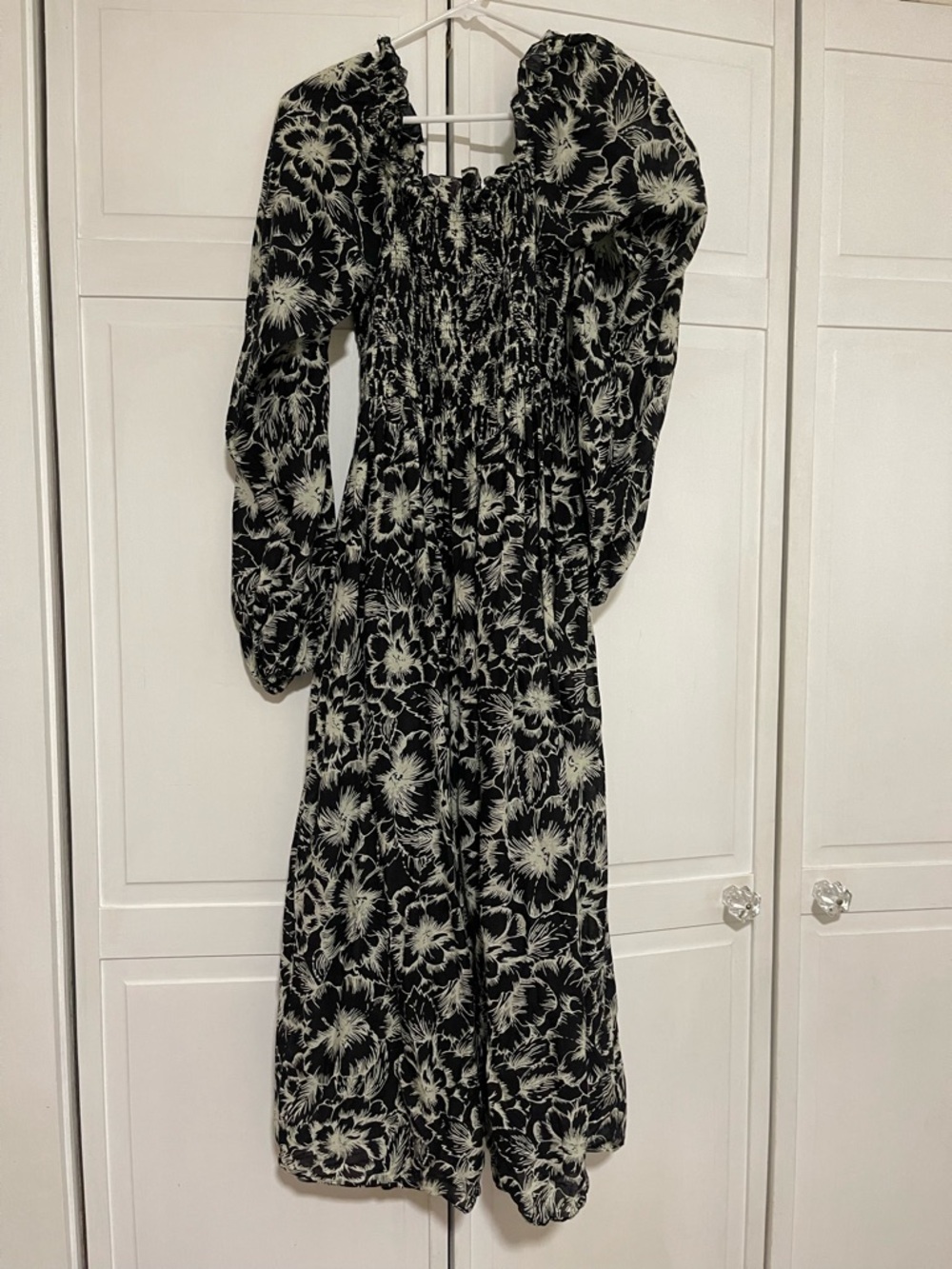Mille Resort 100% Cotton Smocked Dress - Medium
